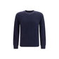 Aragona Cashmere Blue Cashmere Sweater
