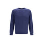 Aragona Cashmere Blue Cashmere Sweater