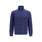Aragona Cashmere Blue Cashmere Turtleneck