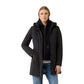 Refrigiwear Black Polyester Full-Length Jacket