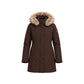 Refrigiwear Brown Polyester Full-Length Jacket