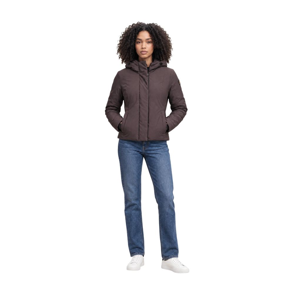 Refrigiwear Brown Polyester Full-Length Jacket
