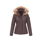 Refrigiwear Brown Polyester Full-Length Jacket