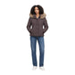 Refrigiwear Brown Polyester Full-Length Jacket