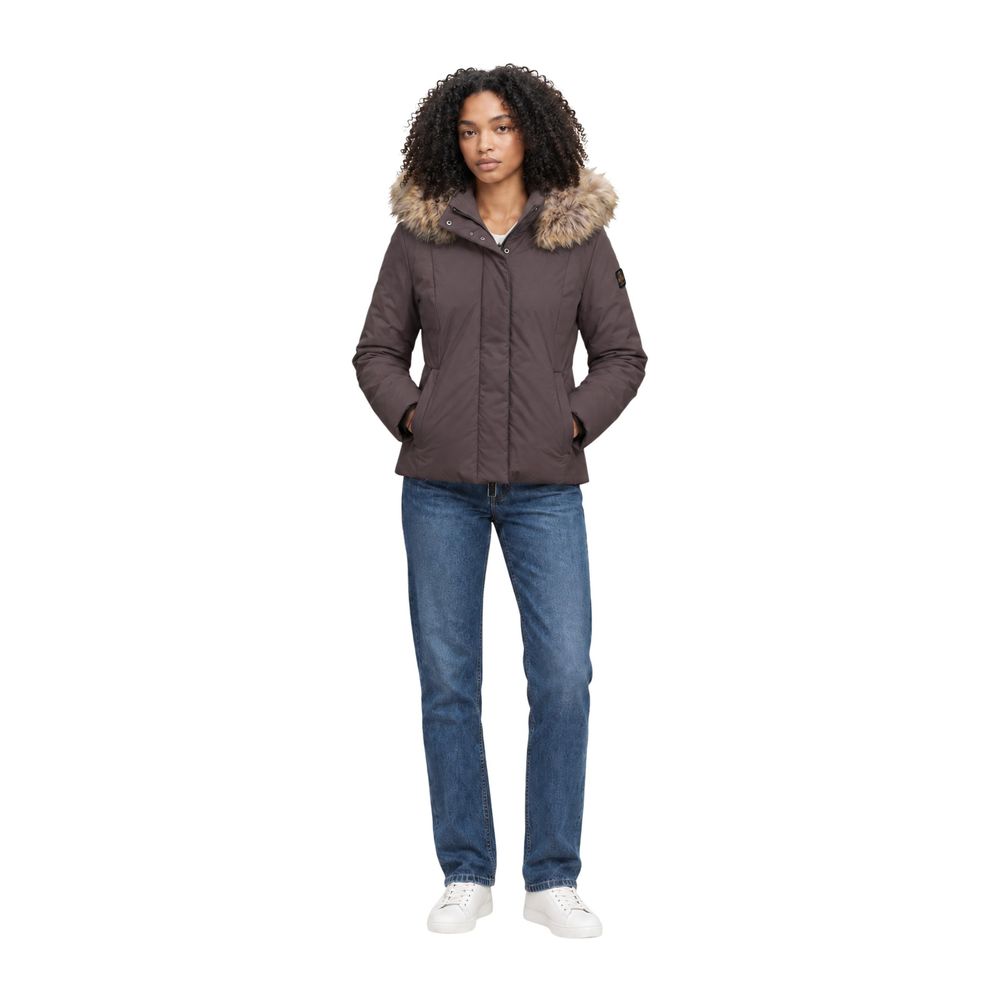 Refrigiwear Brown Polyester Full-Length Jacket