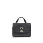 Zanellato Blue Calf Leather Bos Taurus Handbag