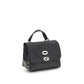 Zanellato Blue Calf Leather Bos Taurus Handbag