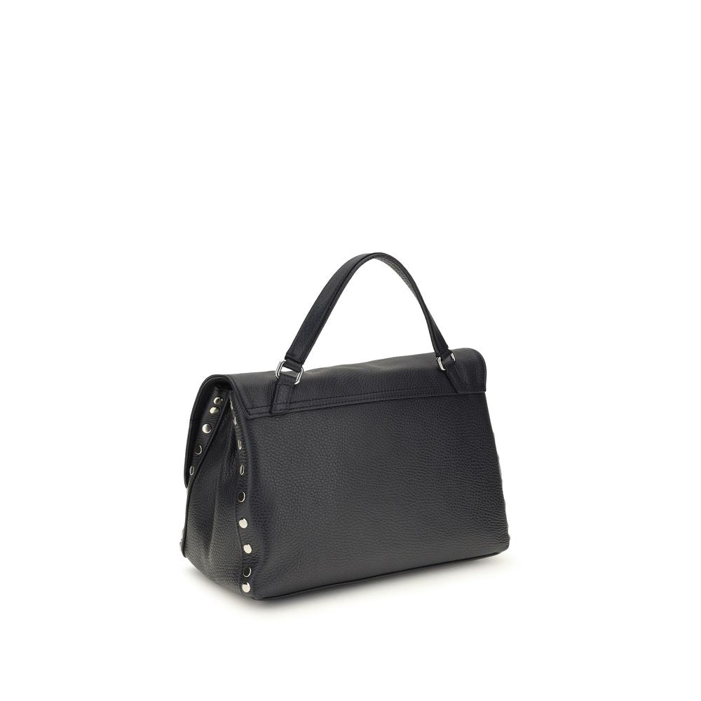 Zanellato Blue Calf Leather Bos Taurus Handbag