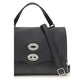 Zanellato Blue Calf Leather Bos Taurus Handbag