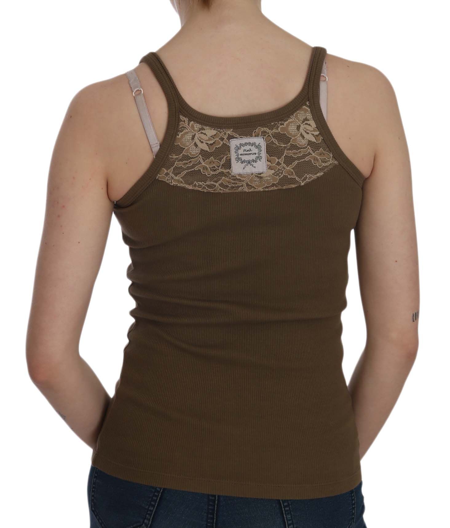 Elegante ärmellose Spaghettiträgerbluse