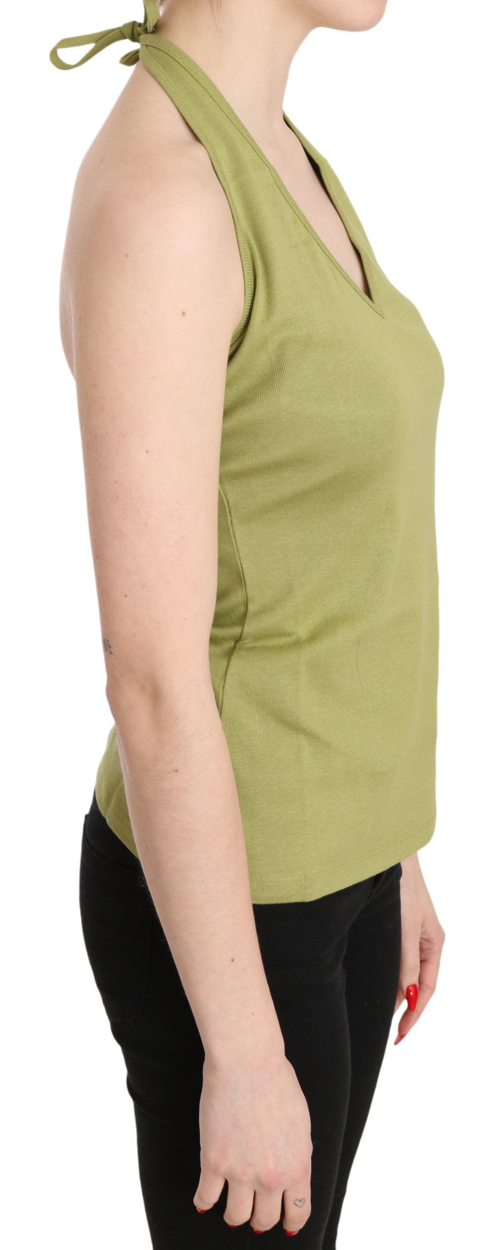 Schickes Neckholder-Tanktop ohne Ärmel für den Freizeitgebrauch
