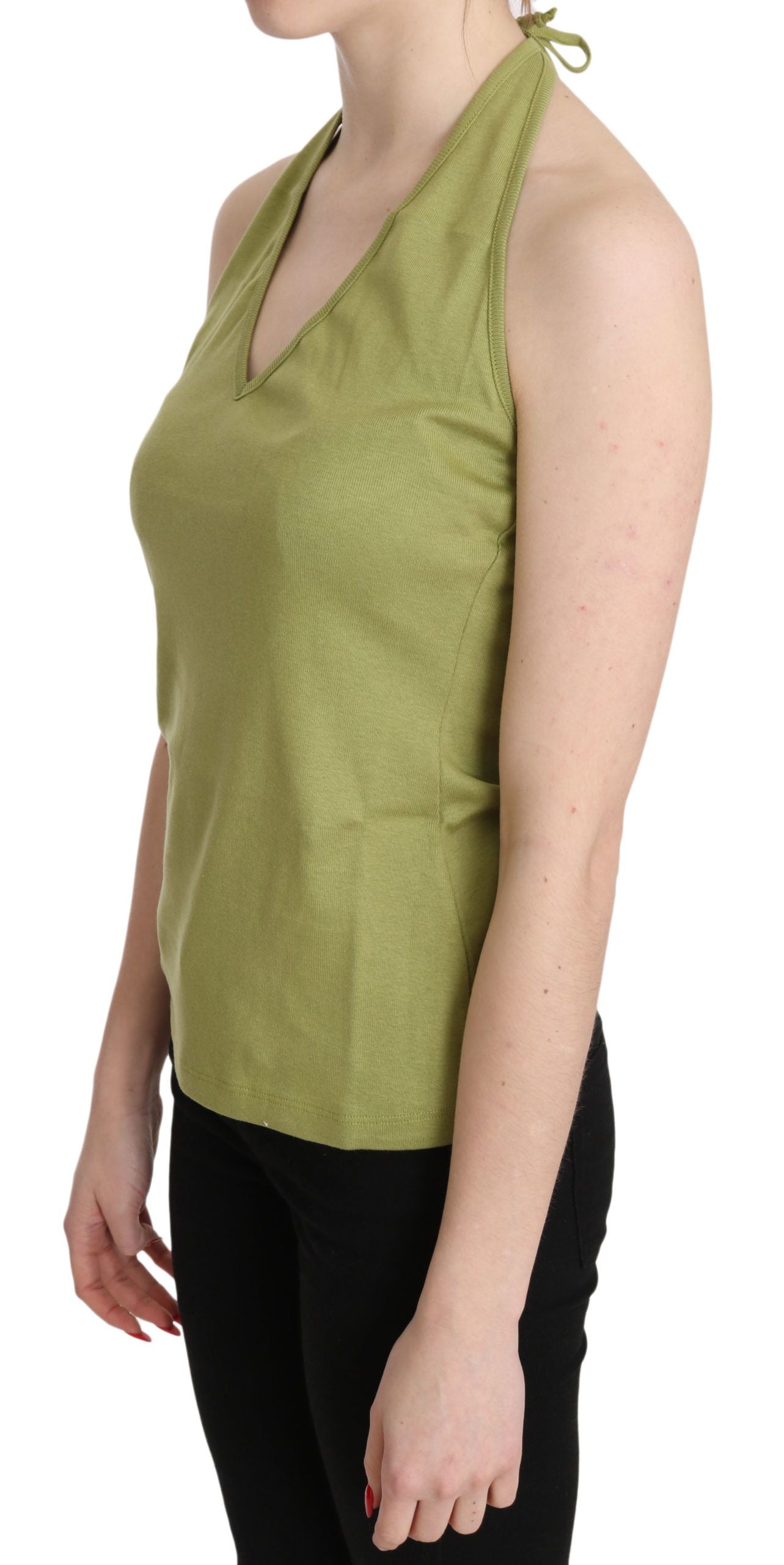 Schickes Neckholder-Tanktop ohne Ärmel für den Freizeitgebrauch