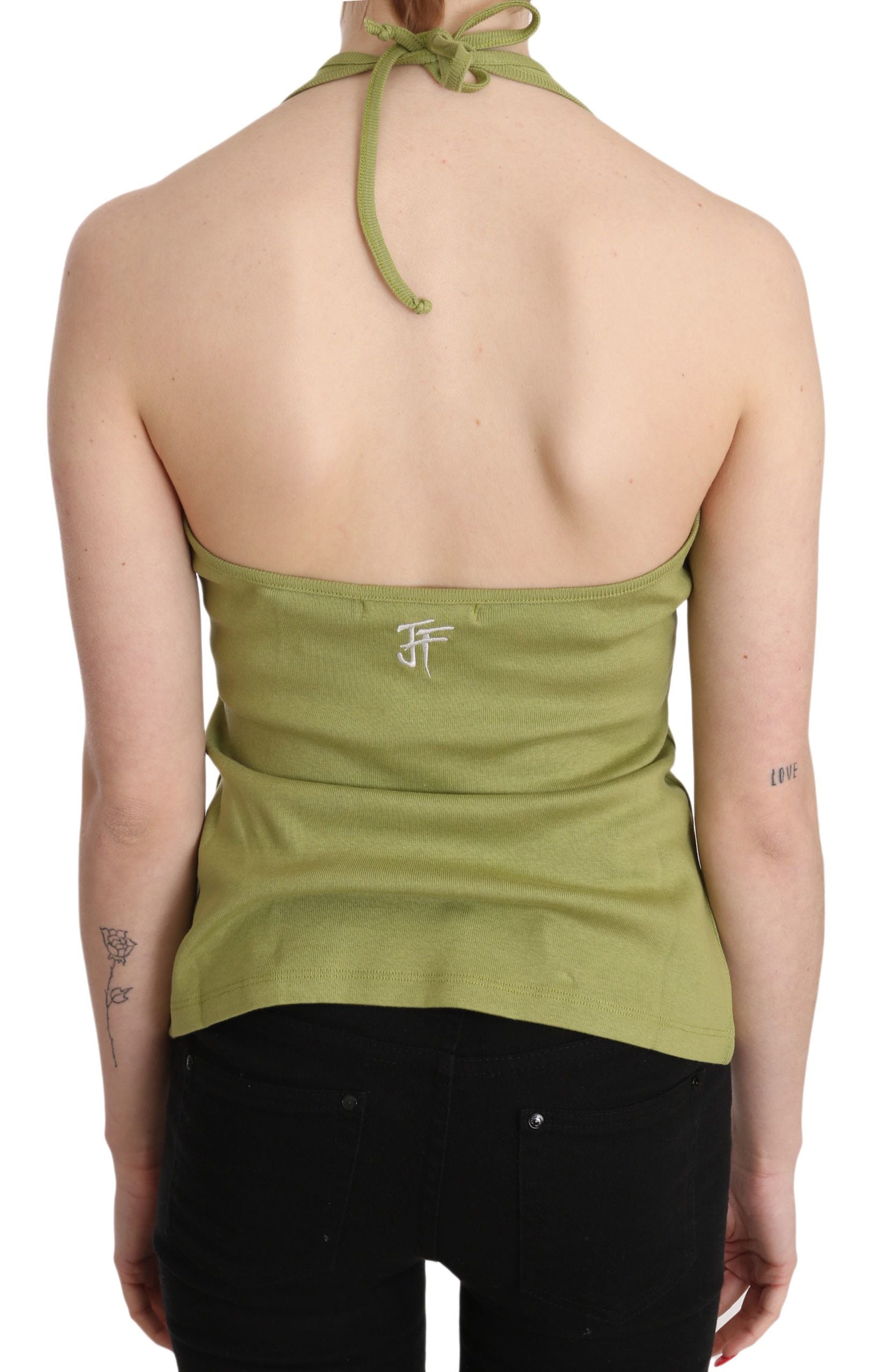 Schickes Neckholder-Tanktop ohne Ärmel für den Freizeitgebrauch