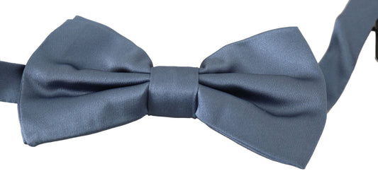 Elegante blaue Seidenfliege