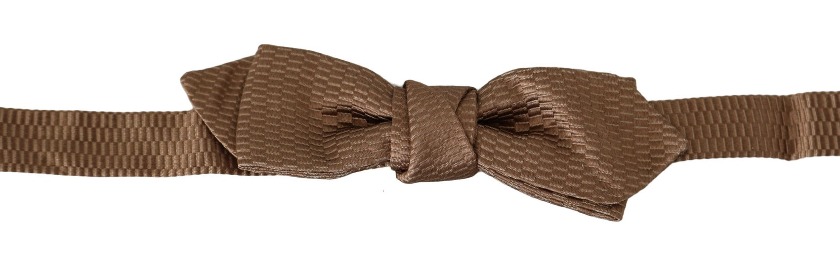 Elegante papillon marrone oro
