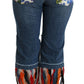 Jeans corti a vita bassa chic