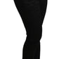 Pantaloni eleganti in pizzo a vita alta
