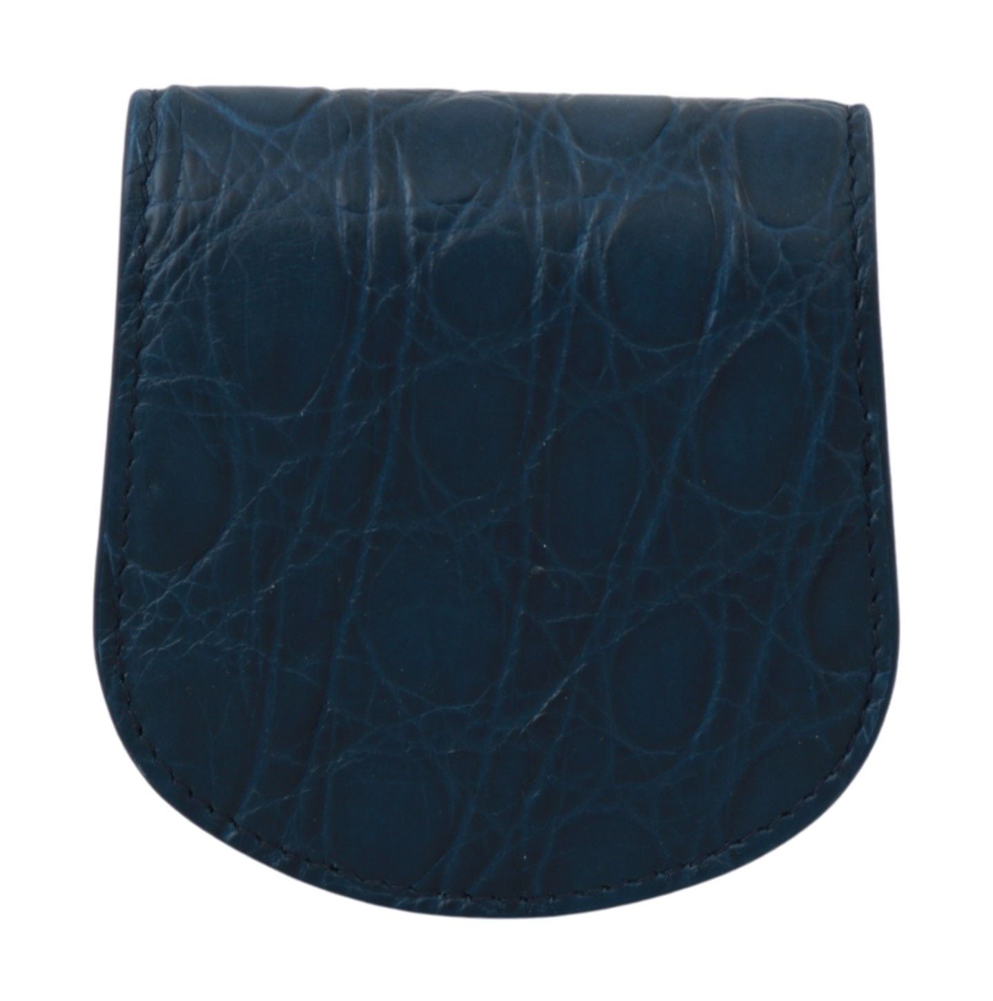 Portafoglio porta preservativo Caimano blu elegante