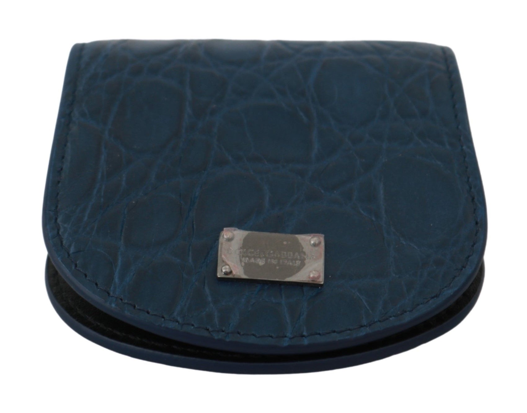Portafoglio porta preservativo Caimano blu elegante
