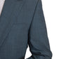 Elegant Light Blue Slim Fit Blazer