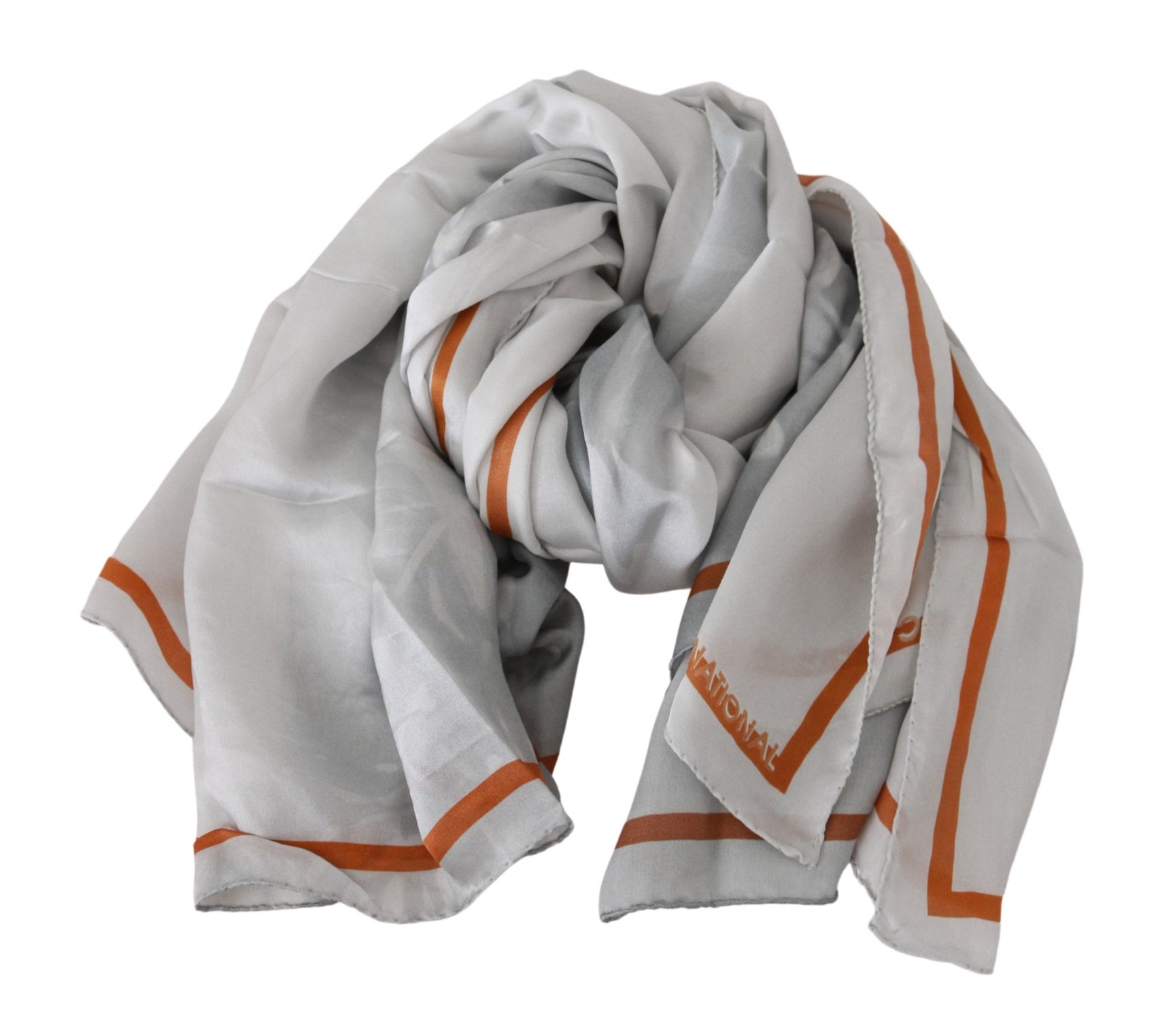 Eleganter Seidenschal mit Blumenmuster