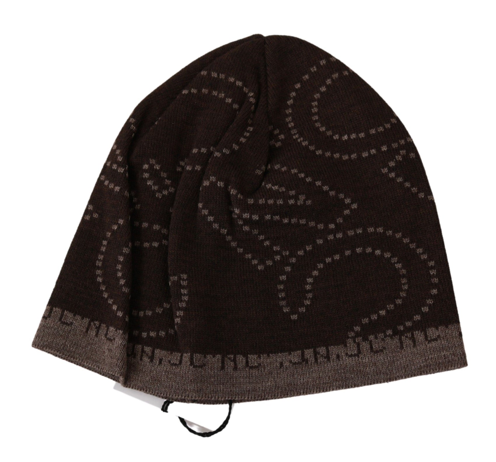 Berretto in misto lana bicolore chic