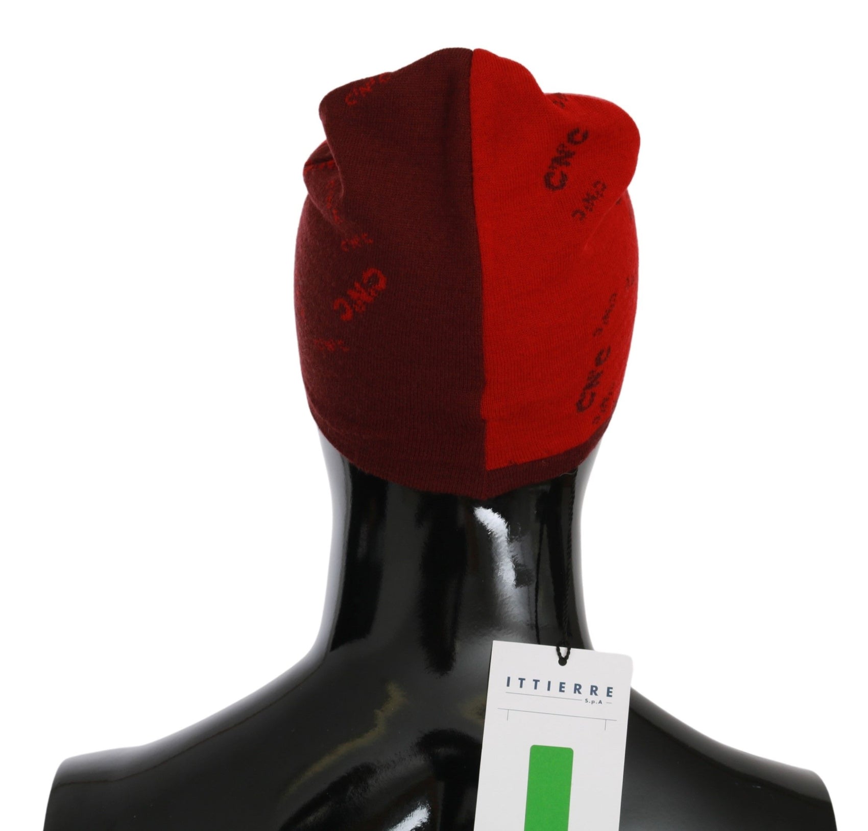 Berretto rosso chic in misto lana