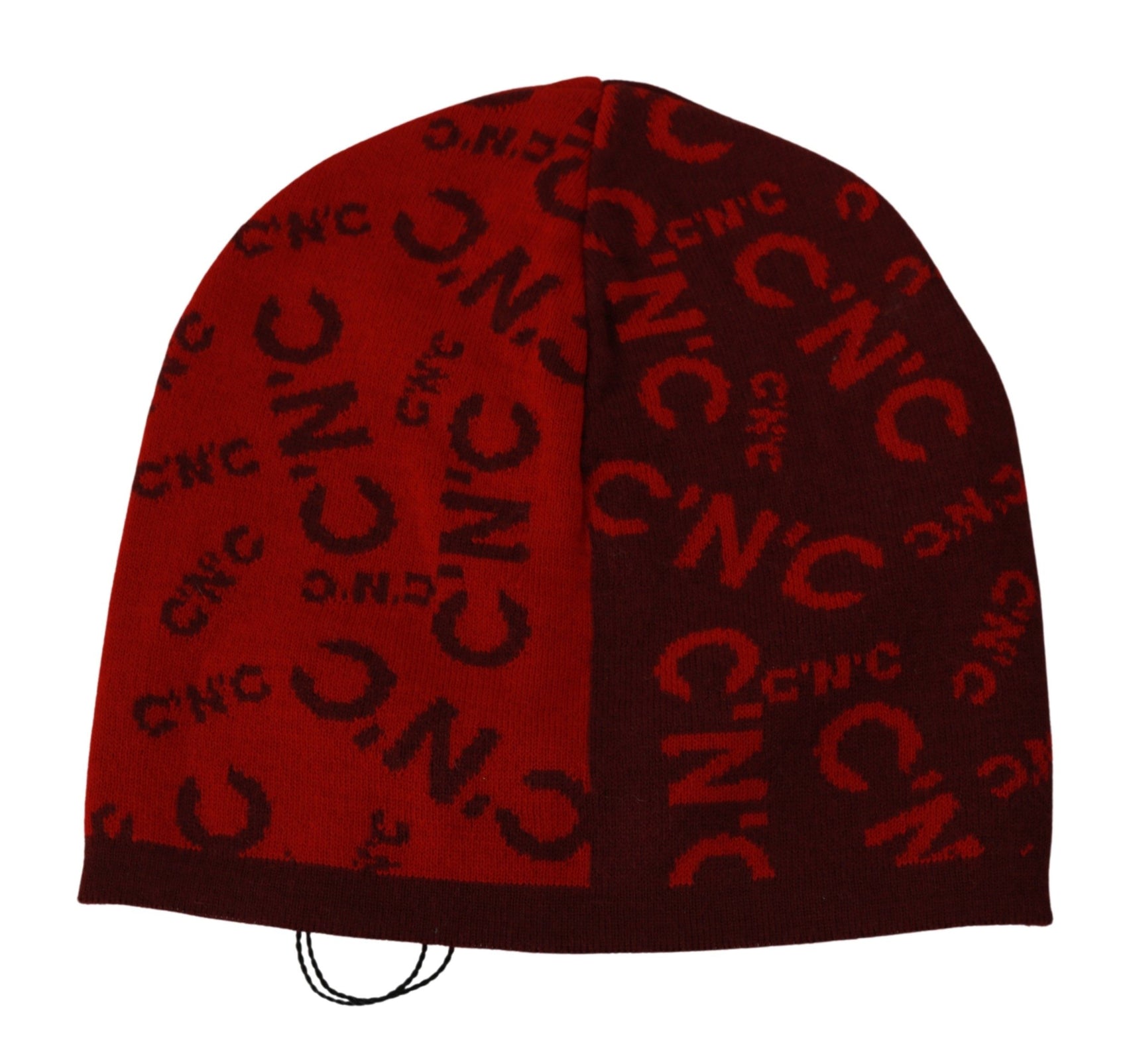 Berretto rosso chic in misto lana