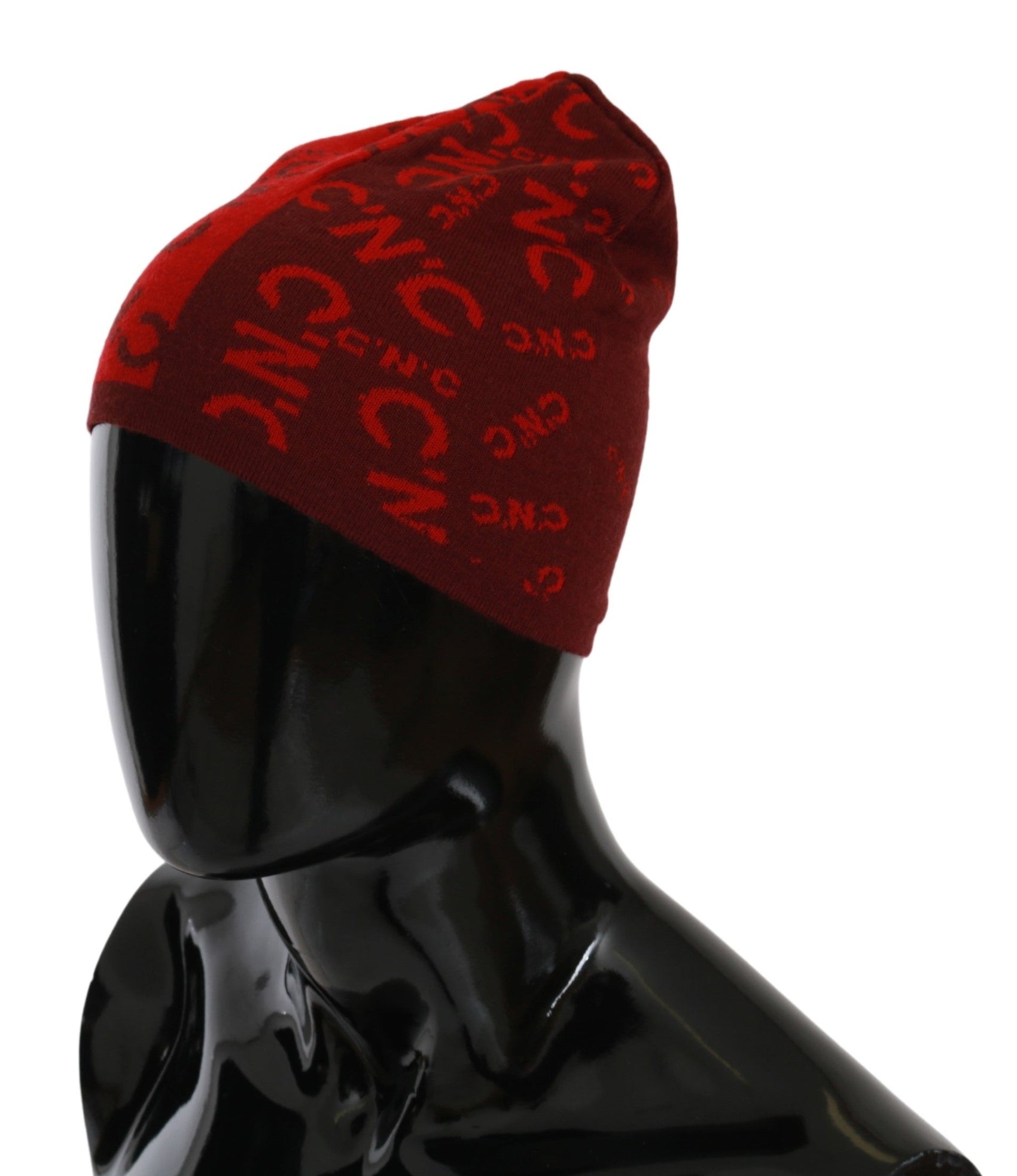 Berretto rosso chic in misto lana