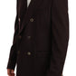 Blazer elegante in cashmere Taormina Bordeaux