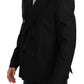 Elegant Black Slim Fit Formal Blazer