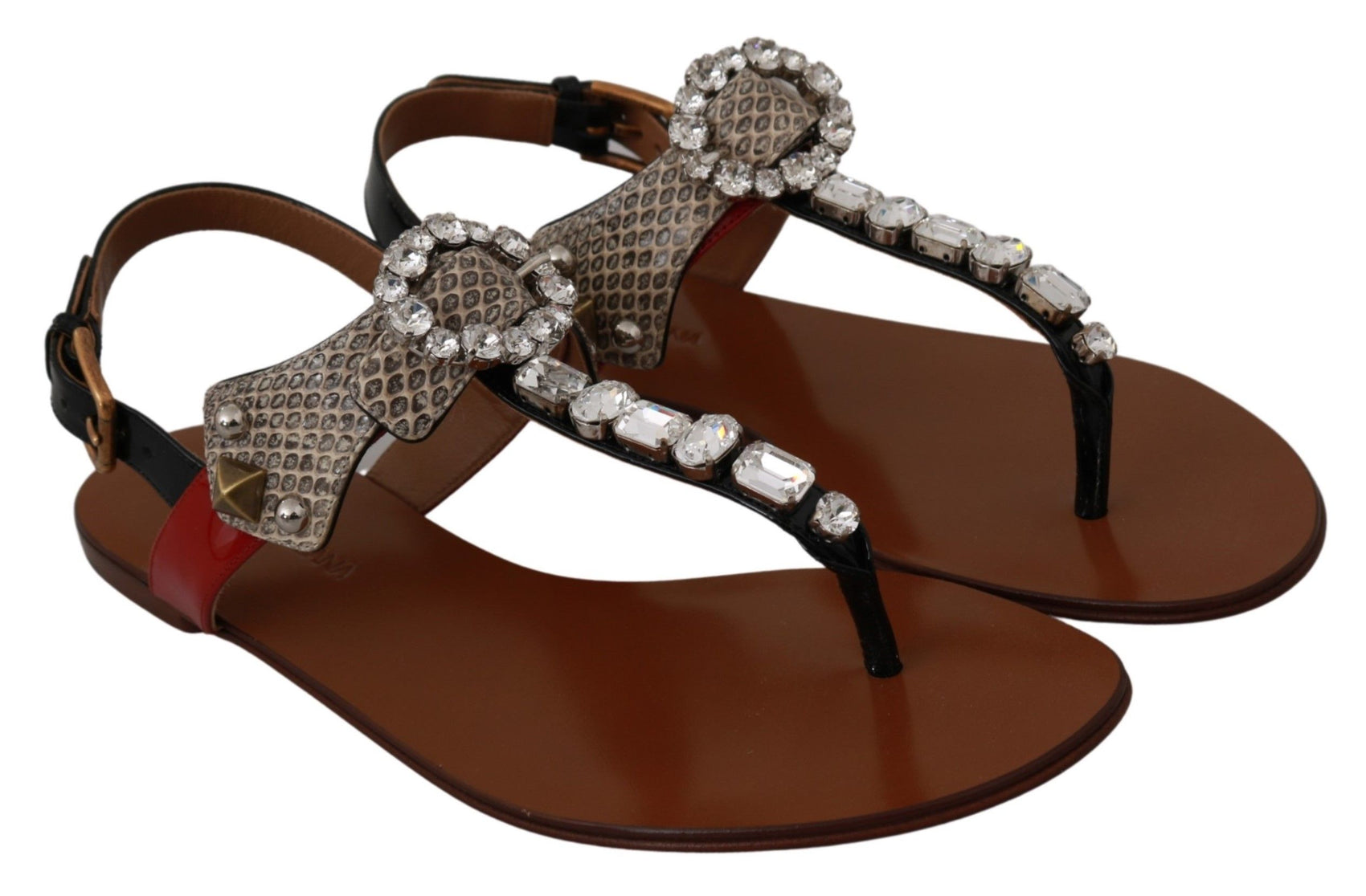 Edle Riemchensandalen mit exotischem Charme