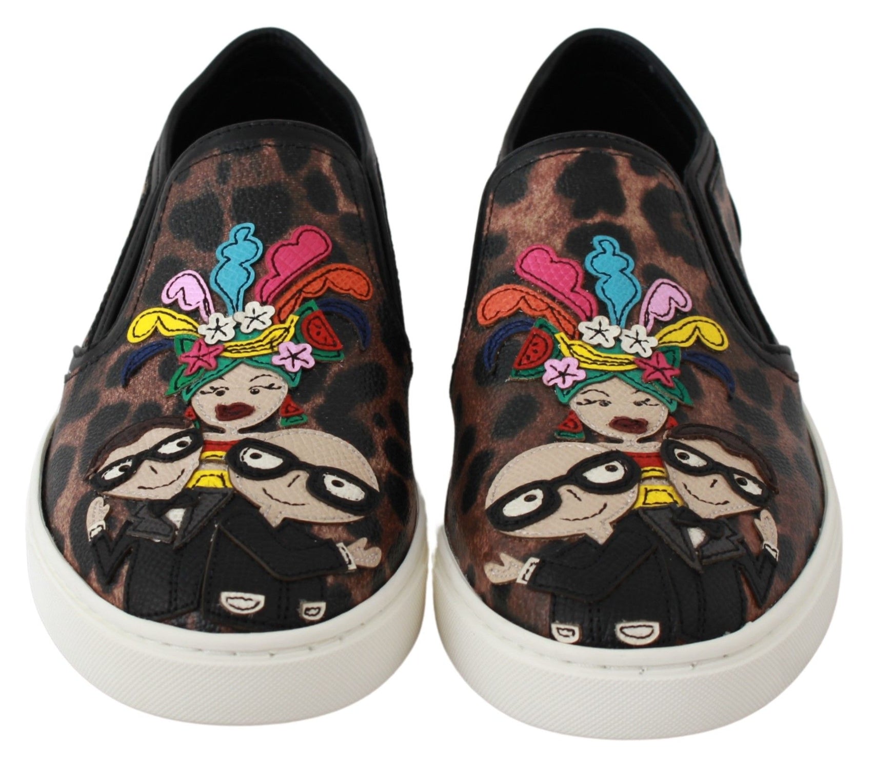 Elegante Loafer mit Leopardenmuster für einen anspruchsvollen Stil