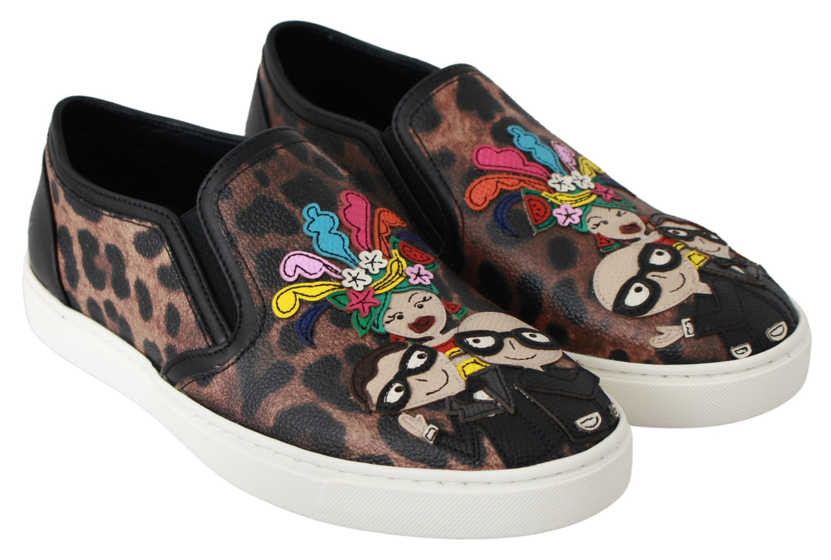 Elegante Loafer mit Leopardenmuster für einen anspruchsvollen Stil