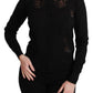 Eleganter Cardigan aus Kaschmir-Seiden-Mischgewebe mit Spitze