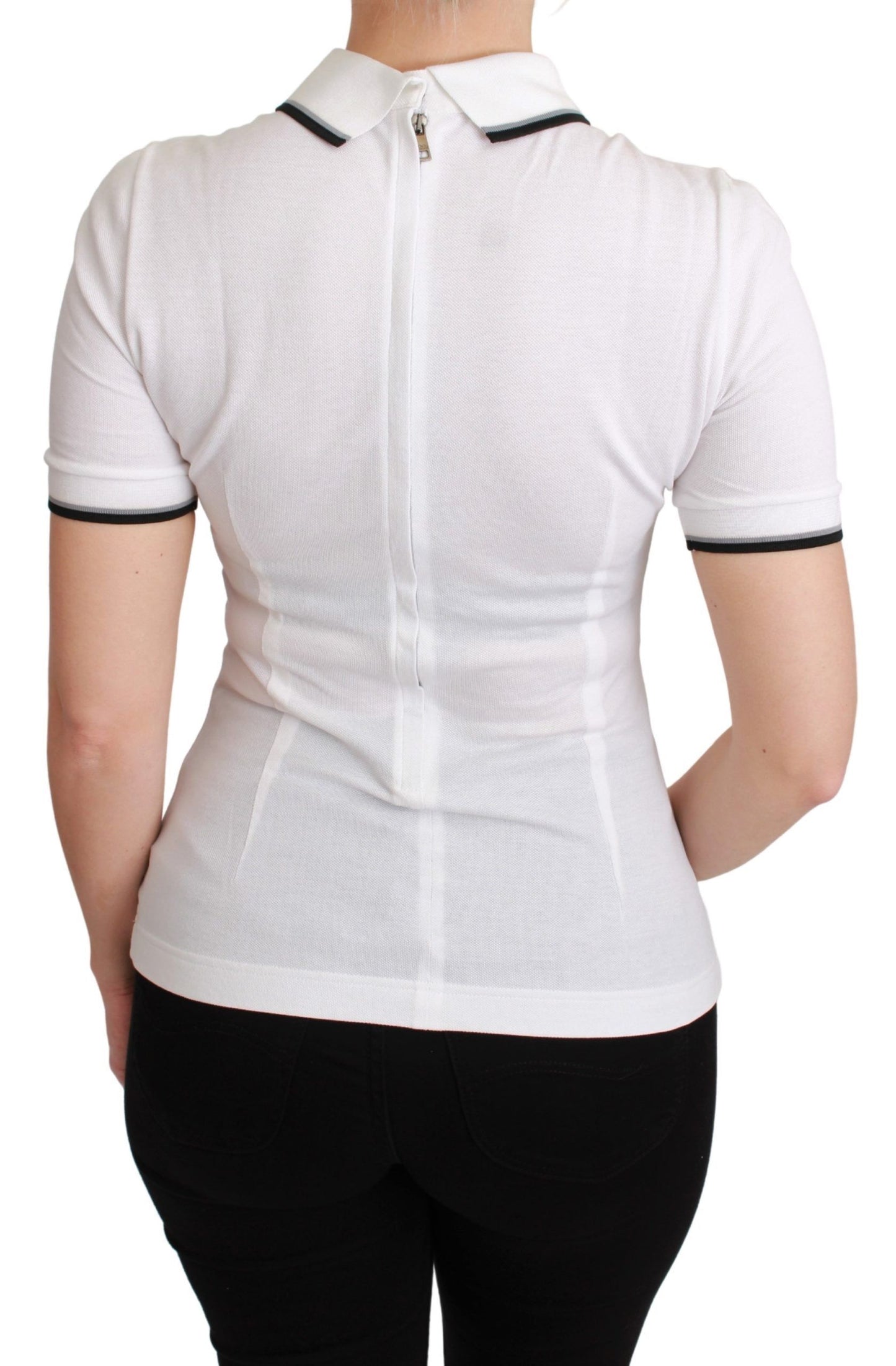 T-shirt ricamata Chic Polo Angel