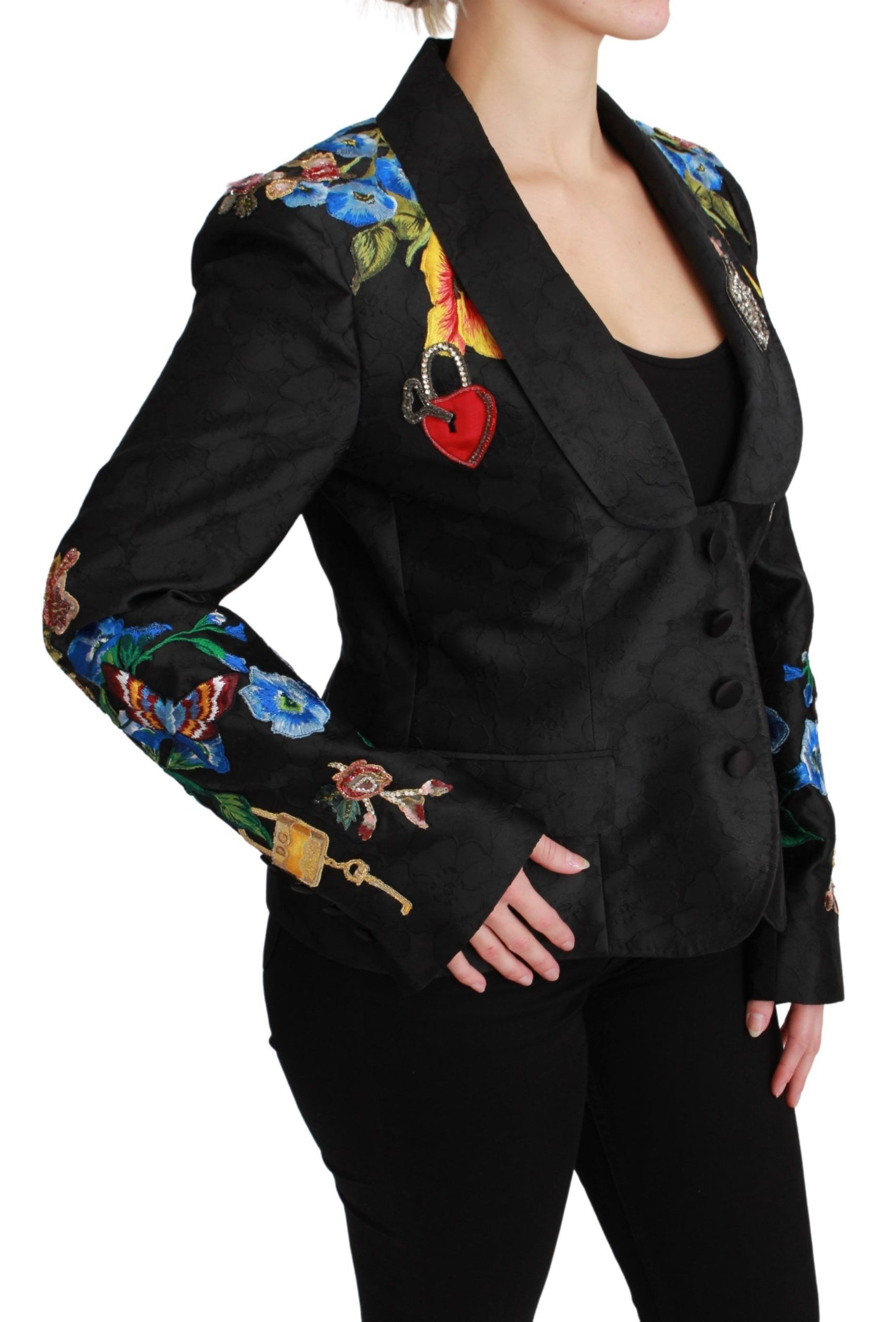 Blazer in Broccato Siciliano Incantato