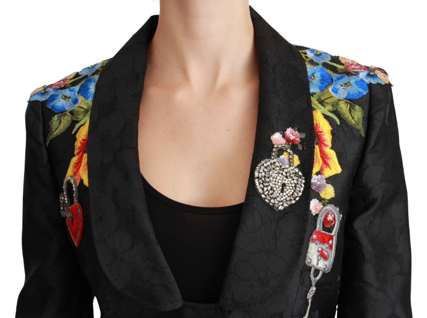 Blazer in Broccato Siciliano Incantato