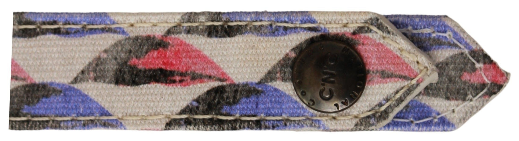 Accessorio portachiavi chic tricolore