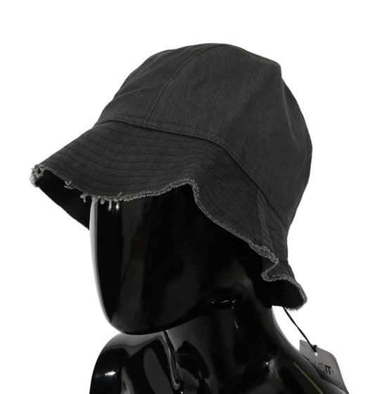 Schicker schwarzer Bucket Hat – Zeitloses Accessoire