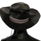 Cappello floscio nero chic - Eleganza senza tempo