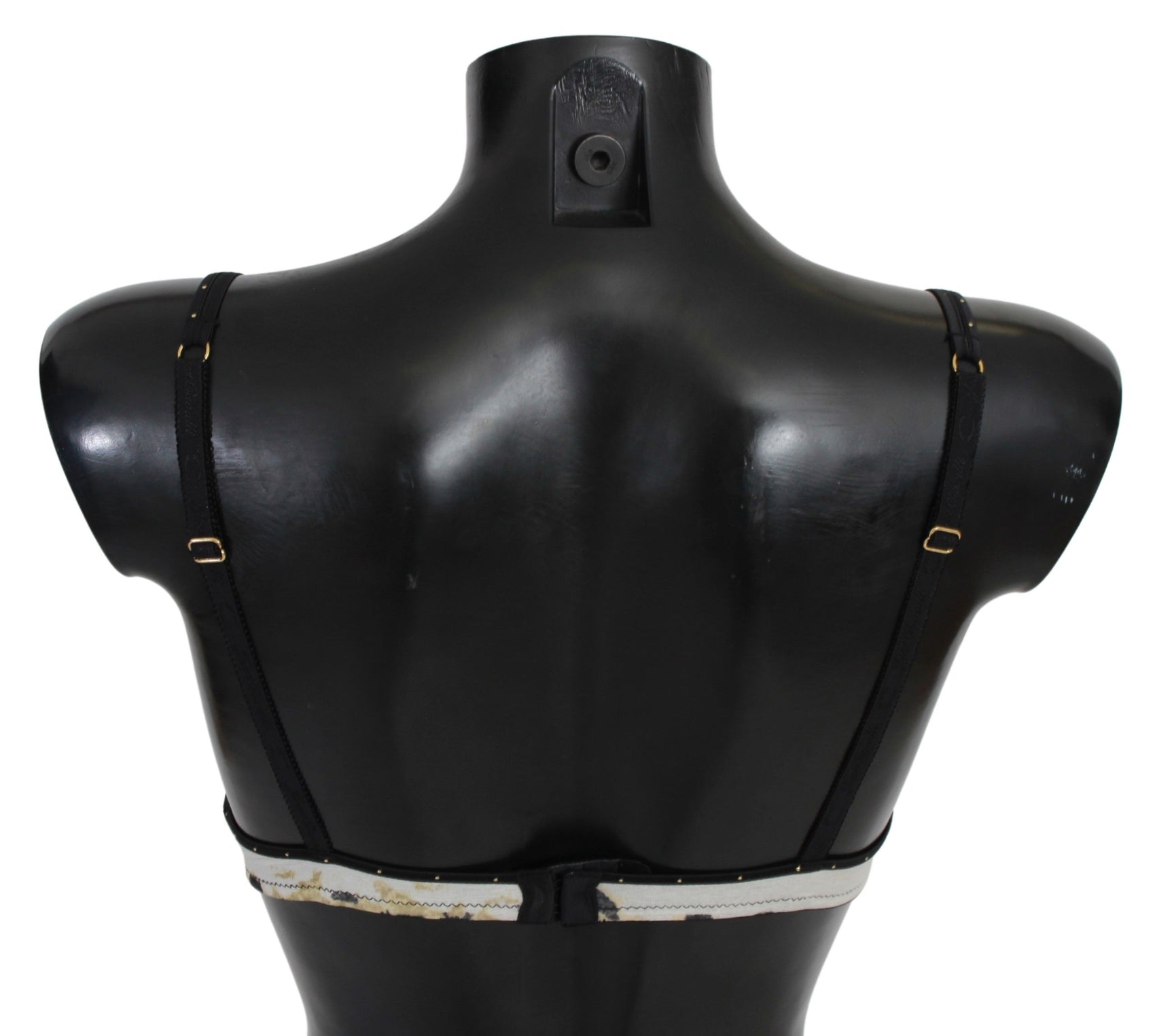 Eleganter weißer Push-Up-BH mit Logo-Details