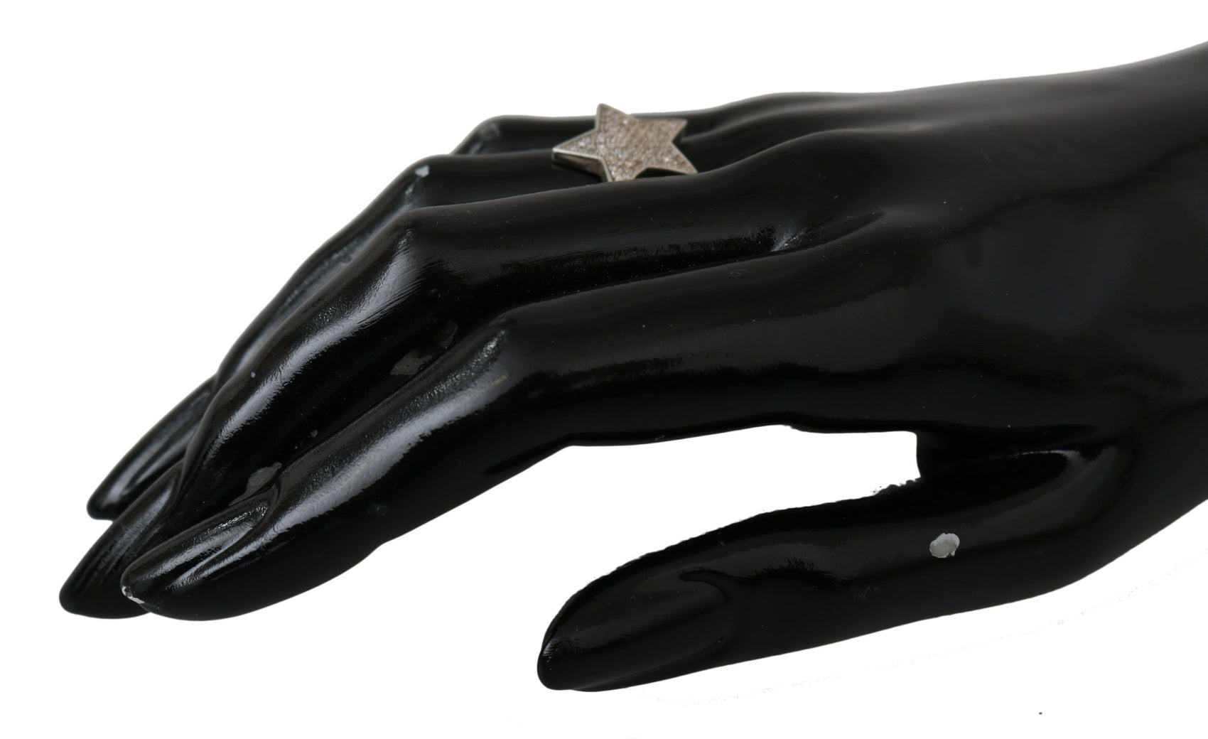 Schicker silberner Statement-Ring für Damen mit CZ-Kristall