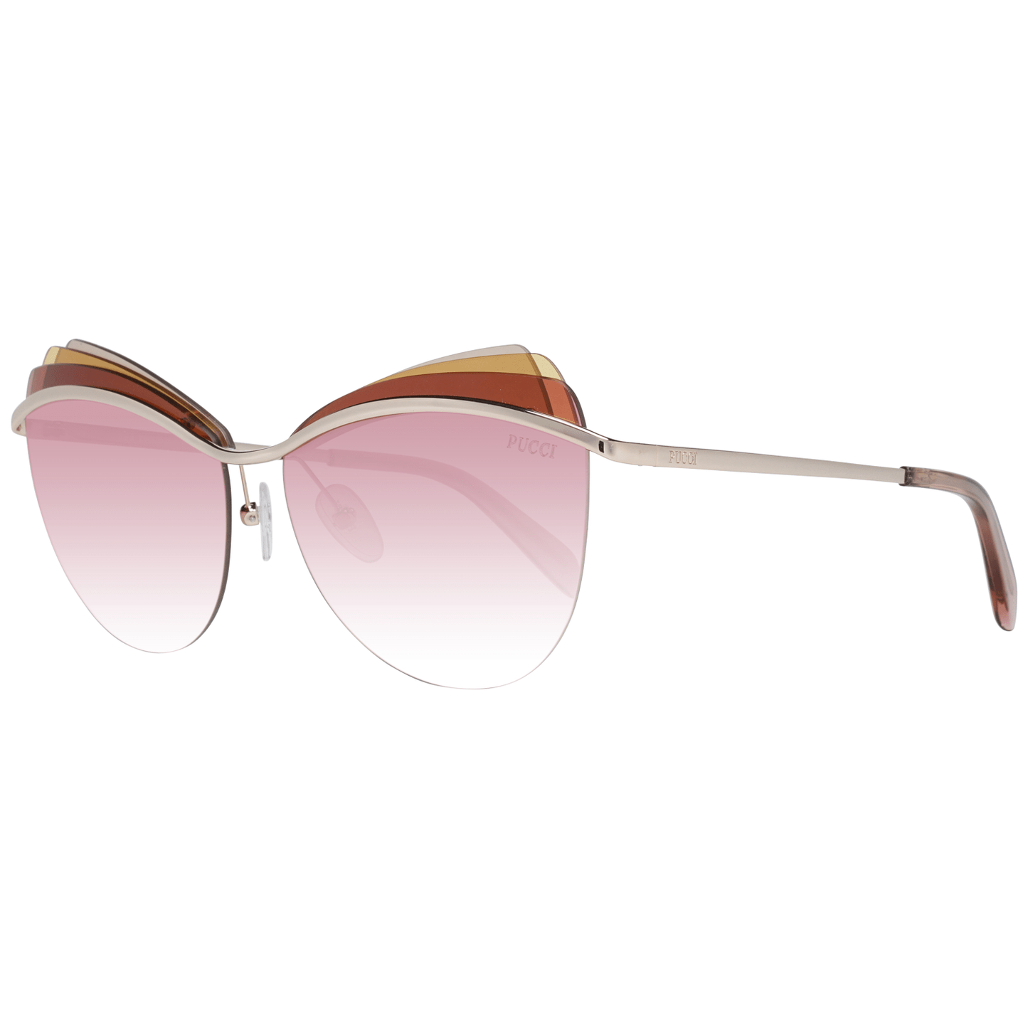 Goldene Damen Sonnenbrille