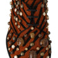 Tiger Pattern Crystal Embellished Flats