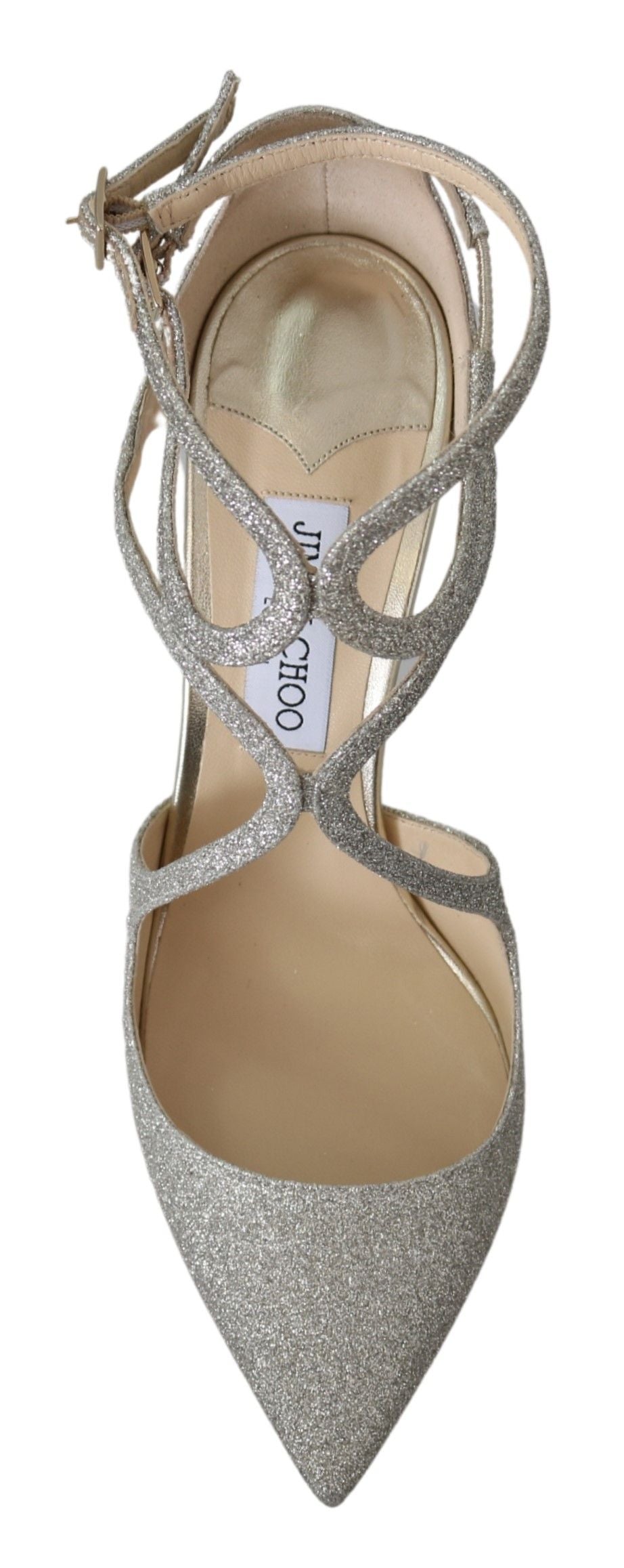 Platinum Ice Lancer Lederpumps – Verfeinerte Eleganz