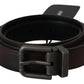 Elegant Leather Belt in Classic Brown