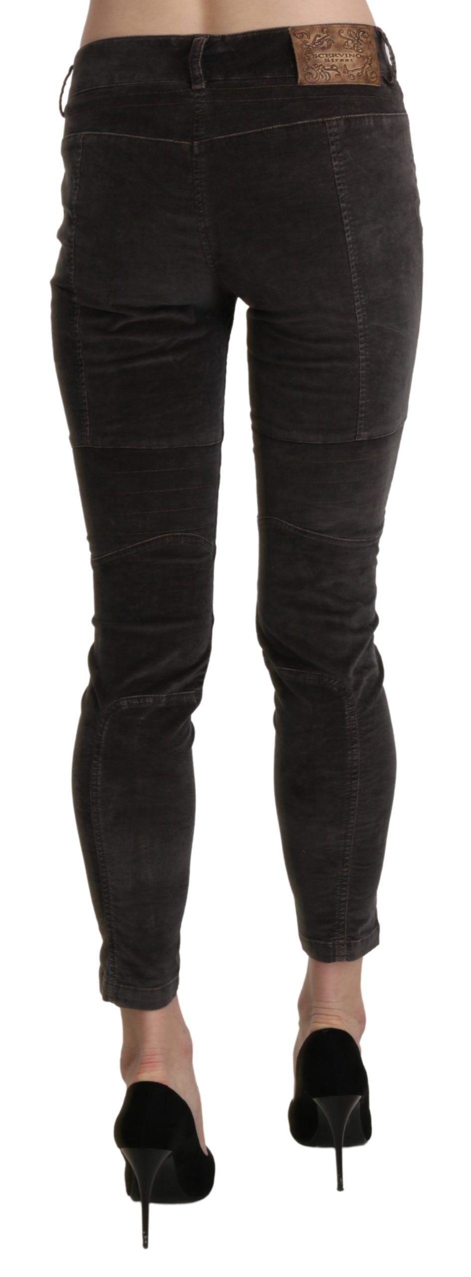 Schicke braune Caprihose