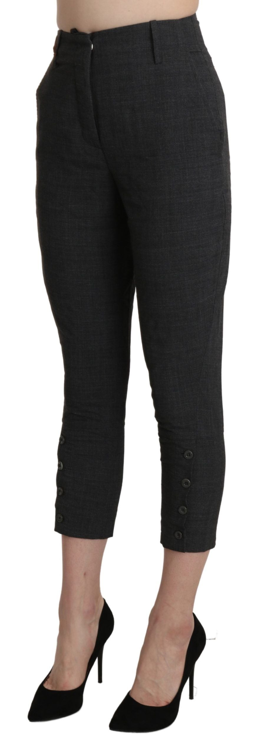 Schicke Caprihose mit hoher Taille