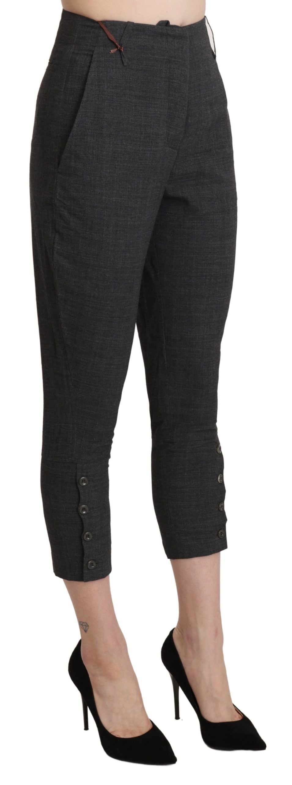 Schicke Caprihose mit hoher Taille